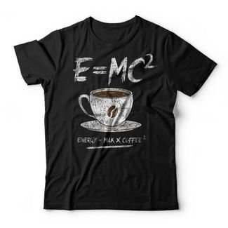 Camiseta Coffee Energy Formula - Preto