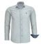 Camisa Social Amil Comfort Optmal Algodão Sem bolso M/Longa Lançamento Luxo Prata - Marca Amil