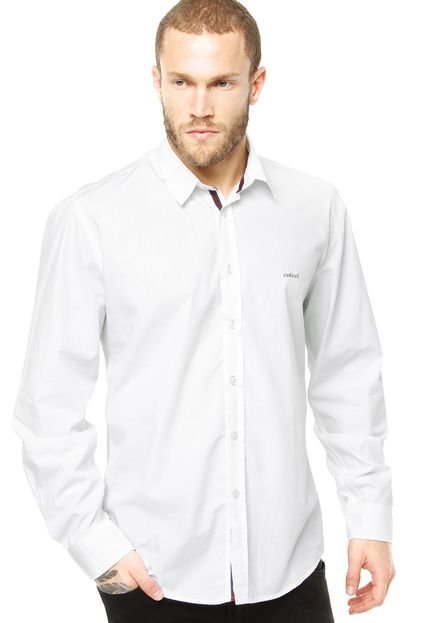 Camisa Colcci Slim Simple Branca - Marca Colcci