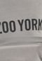 Moletom Fechado Zoo York Basic Logo Cinza - Marca Zoo York