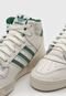 Tênis Adidas Originals Rivalry Mid Off-White/Verde - Marca adidas Originals