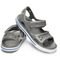 Sandáliacrocs Crocband II Sandal Kids PS Cinza/Azul - Marca Crocs