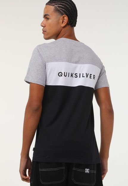 Camiseta Quiksilver Logo Preta - Marca Quiksilver
