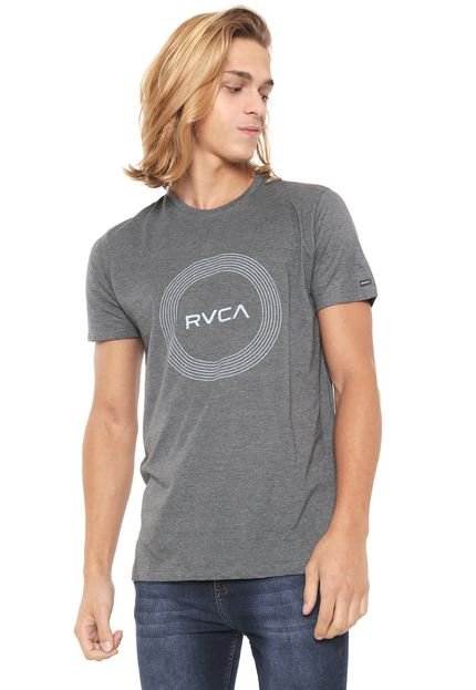 Camiseta RVCA Compass Cinza - Marca RVCA