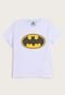Camiseta Infantil Fakini Batman Branca - Marca Fakini