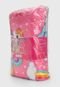 Edredom Solteiro Lepper Dupla Face Microfibra Barbie Reinos Mágicos Rosa - Marca Lepper