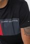 Camiseta Tommy Hilfiger Logo Preta - Marca Tommy Hilfiger