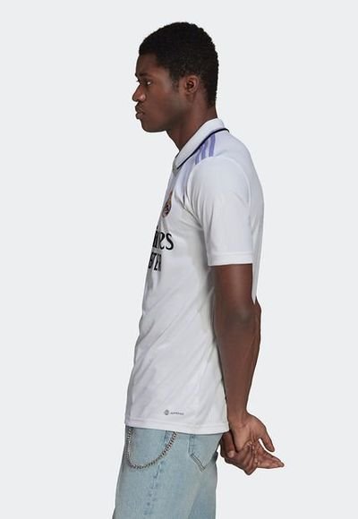 Camiseta Blanco Negro Lila adidas Performance Local Real Madrid 22