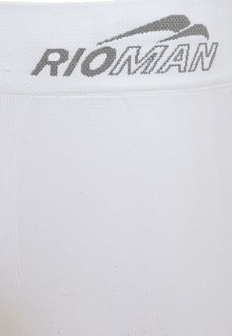 Cueca Rio Man Boxer Comfort Performance Sem Costura Branca