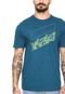 Camiseta Hurley Slash Hilo Azul-Marinho - Marca Hurley