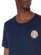 Camiseta Nautica Masculina Since 1983 Logo Azul Marinho - Marca Nautica
