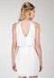 Vestido Canal Simple Elegant Off-White - Marca Canal