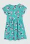 Vestido Brandili Infantil Estampado Verde - Marca Brandili