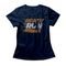 Camiseta Feminina Ready To Run - Azul Marinho - Marca Studio Geek 