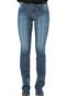 Calça Jeans Letage Reta Azul - Marca Letage