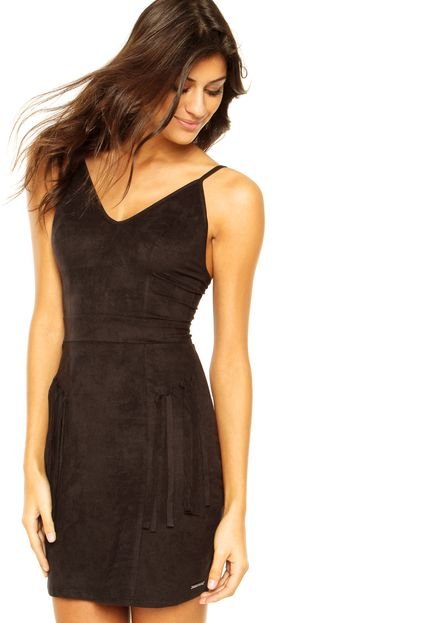 Vestido Sommer Franja Preto - Marca Sommer