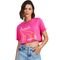 Camiseta Acostamento Fashion In24 Rosa Fuchsia Feminino - Marca Acostamento