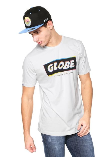 Camiseta Globe Quadri Cinza - Marca Globe