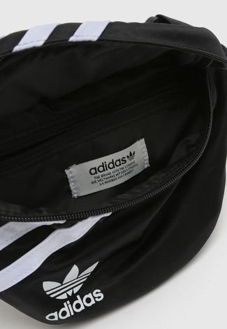 Pochete Adidas Originals Stripes Preta