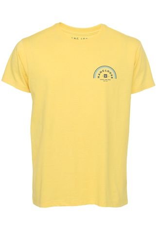 Camiseta Hang Loose Rainbow Amarela
