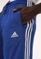 Bermuda adidas Sportswear Reta 3 Stripes Azul - Marca adidas Sportswear