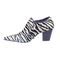 Sapato Social Feminino em Couro Salto Grosso 6 CM Couro Zebra Spinelli - Marca Spinelli