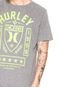 Camiseta Hurley Estampada Cinza - Marca Hurley