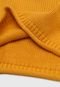 Blusa Infantil Cropped Hering Kids Tricot Color Amarela - Marca Hering Kids