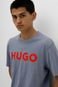 Camiseta HUGO Dulivio Azul - Marca HUGO