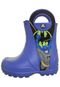 Bota Infantil Crocs Batman Rain Boot Kids Azul - Marca Crocs