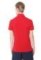 Camisa Polo Lacoste Slim Básica Vermelha - Marca Lacoste