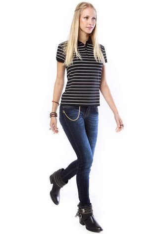 Calça Jeans Forum Skinny Veronica Slim Azul