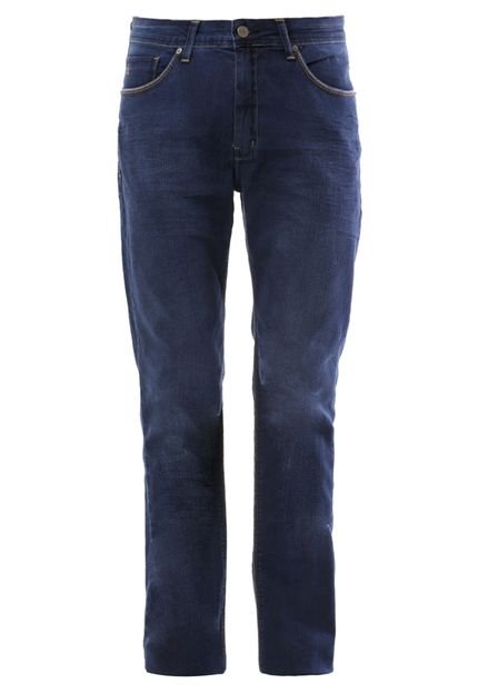 Calça Jeans Calvin Klein Reta Azul - Marca Calvin Klein Jeans