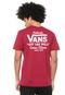 Camiseta Vans Mn Holder Street Ii Vinho - Marca Vans