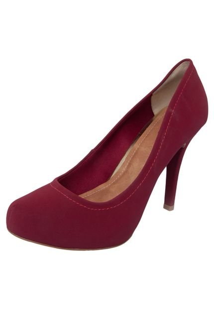 Scarpin Crysalis Vermelho - Marca Crysalis