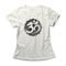 Camiseta Feminina Om - Off White - Marca Studio Geek 