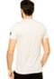 Camiseta Lacoste Estampa Relevo Off-White - Marca Lacoste