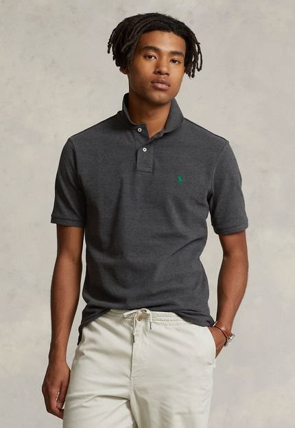 Polo de malha slim fit - Marca Polo Ralph Lauren