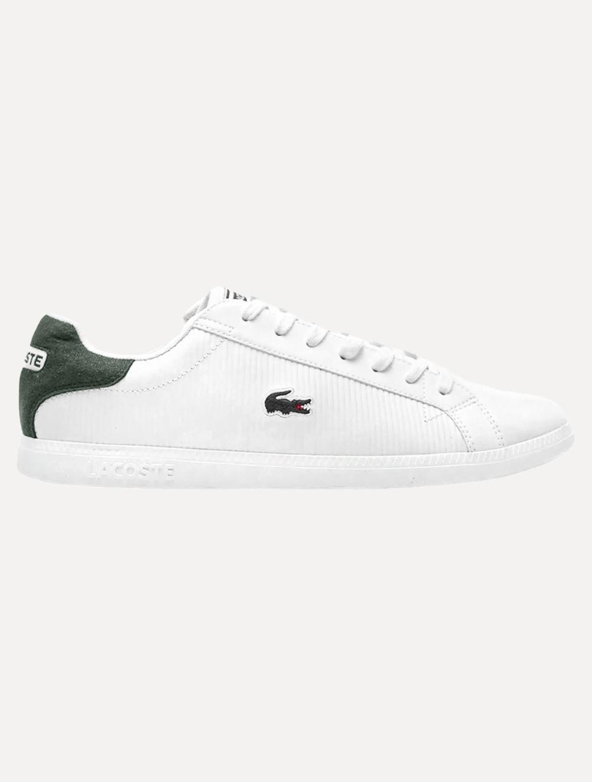 Tênis Lacoste Masculino Couro Graduate 319 Branco Incolor - Marca Lacoste