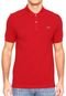 Camisa Polo Lacoste L!VE Logo Vermelha - Marca Lacoste