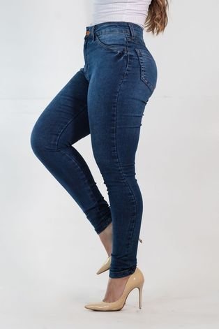 Calça Jeans Feminina Skinny Alta Elastano Anticorpus