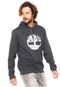 Moletom Fechado Timberland Basic Hoodie Cinza - Marca Timberland