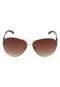 Óculos Solares GUESS Brand Dourado - Marca Guess