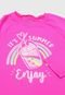Camiseta Malwee Liberta Infantil Rosa - Marca Malwee liberta