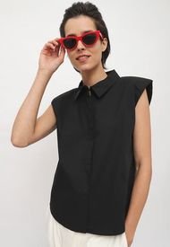 Blusa Calvin Klein Negro - Calce Holgado