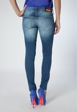 Calça Jeans Skinny Edna New Azul