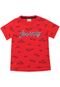 Camiseta Milon Manga Curta Menino Vermelha - Marca Milon