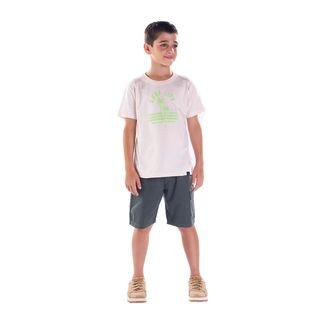 Camiseta Infantil Piquet - 48856-68 Camiseta - Natural - 48856-68-10