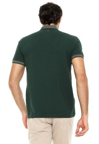 Camisa Polo Forum Logo Verde