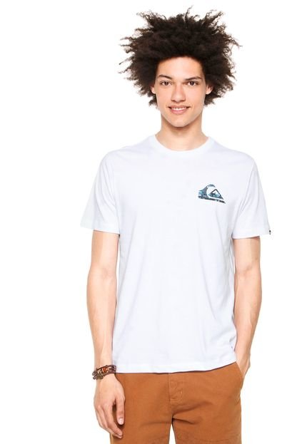 Camiseta Quiksilver Recycled Dot Branca - Marca Quiksilver